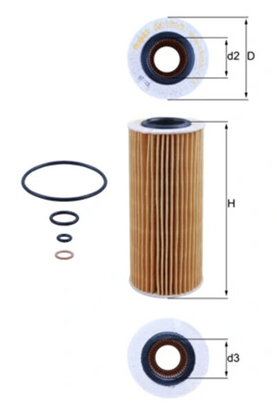 KNECHT Filtru Ulei Bmw 3/5/7