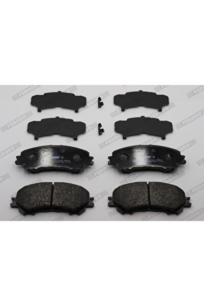FERODO Brake Pad Set Disc Brake Nissan 10-Trail 3/10-Trail Van/Qashqai 2 Rena...
