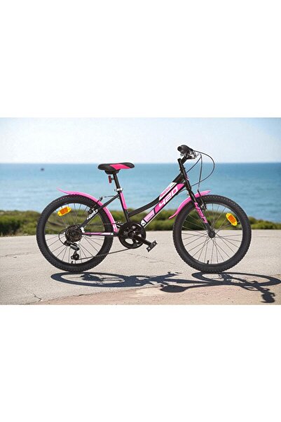 Dino Bikes Pedal Bike, Dino Bikes, Mountain Bike, 6 Speeds, 20 Inch, Up to 145 cm, 7 Years+, Black