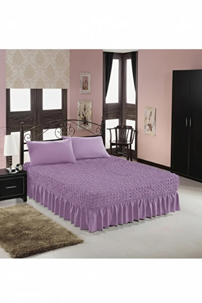 kutlale Bürümcük Fabric Elastic Fitted Sheet with Skirt, Flexible, Bed Cover ...