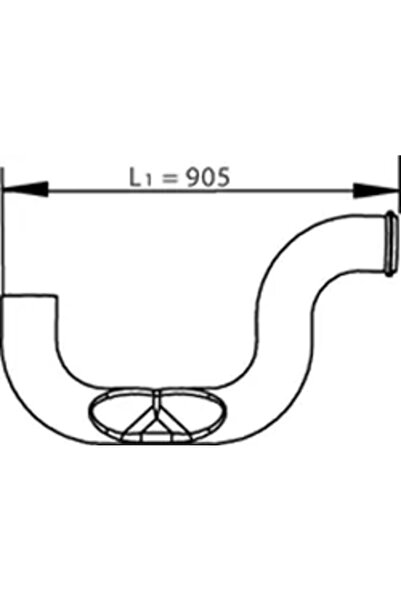 Dinex Racord Evacuare Centru Renault Trucks Magnum/Premium 2 Volvo Fh/Fm