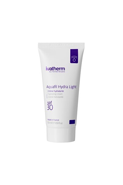 IVATHERM Moisturizing face cream with SPF 30 Aquafil Hydra Light, Ivatherm, Cream, 50 ml