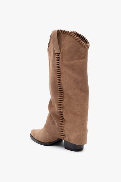 Louis Cardy Clara Sigaro Suede Leather Women's Boots