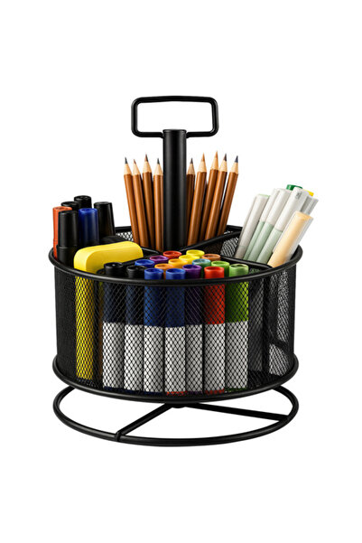 zola Multifunctional organizer stand, Zola, 4 compartments, rotating, handle,...