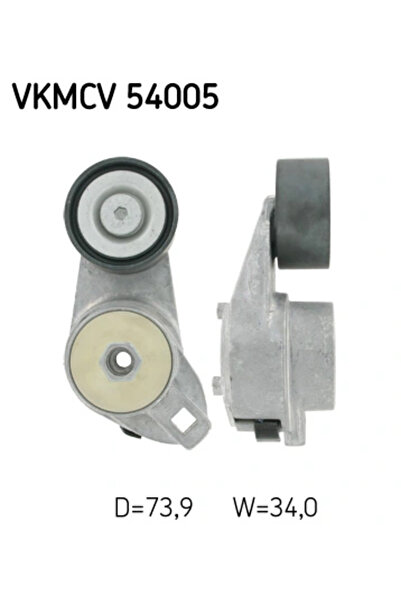 SKF Обтегач на ангренажен ремък Renault Trucks Kerax/Premium