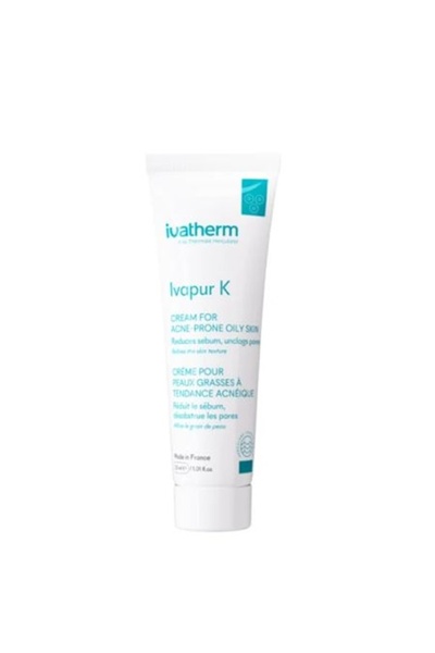 IVATHERM Cream for oily skin with acne tendency Ivapur K, Ivatherm, Cream, 30 ml
