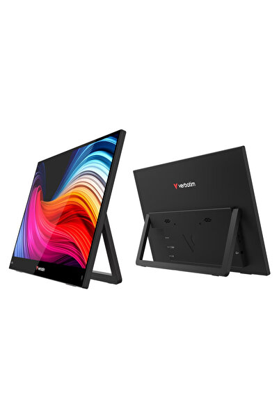 Verbatim Monitor portabil 14", LightFHD 1920x1080, IPS, USB-C, Mini HDMI, carcasa plastic