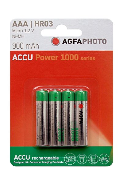 Other AgfaPhoto Akku -AAA HR03 Micro 900mAh, 131-802756