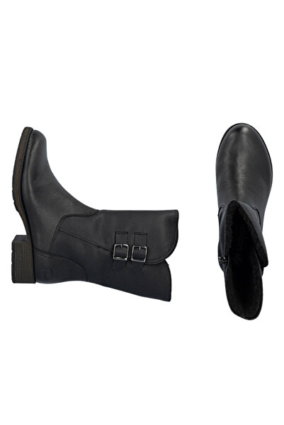 Rieker Casual boots, women, RIEKER, Z9571-00 black, genuine leather 40