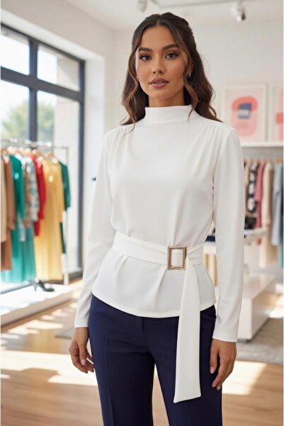 Velista Women's Draped Blouse