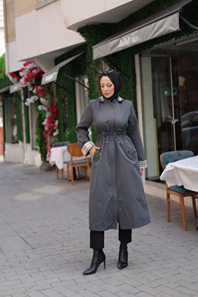 KADEEM Larena Gabardin Trench Coat -422538