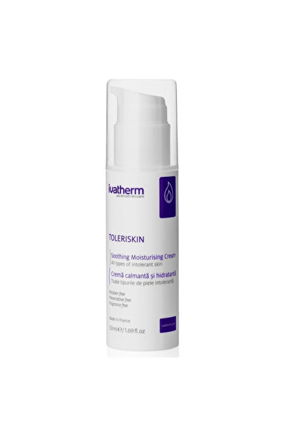 IVATHERM Toleriskin soothing and moisturizing cream 50 ml, Hand cream, 50 ml
