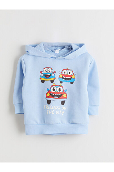 LC Waikiki Hanorac pentru fetiță cu glugă imprimată