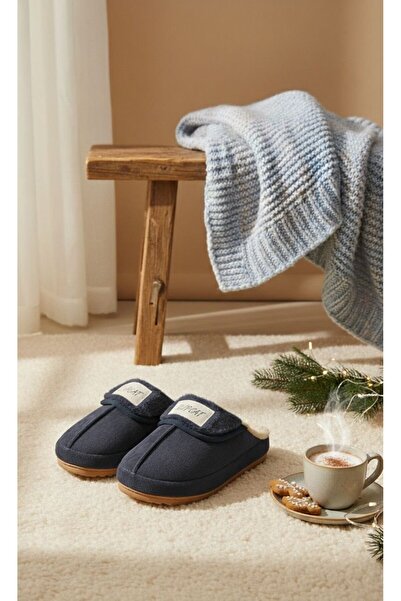 Slipcat Γυναικείες παντόφλες με μοτίβο από βελούδινο αντιολισθητικό ελαφρύ πάτο με χνουδωτό πάτο Παντόφλες για το σπίτι