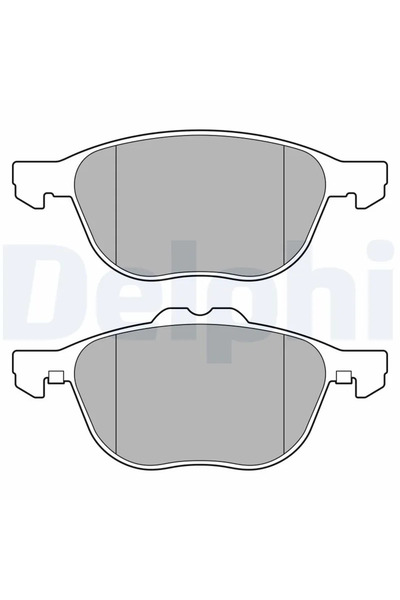 DELPHİ Комплект накладки за дискови спирачки Ford Kuga 2/Tourneo Connect / Gr...