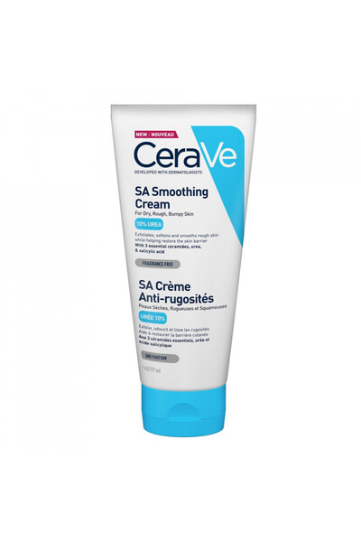 CeraVe Ενυδατική και απολεπιστική κρέμα κατά της τραχύτητας, 177 ml