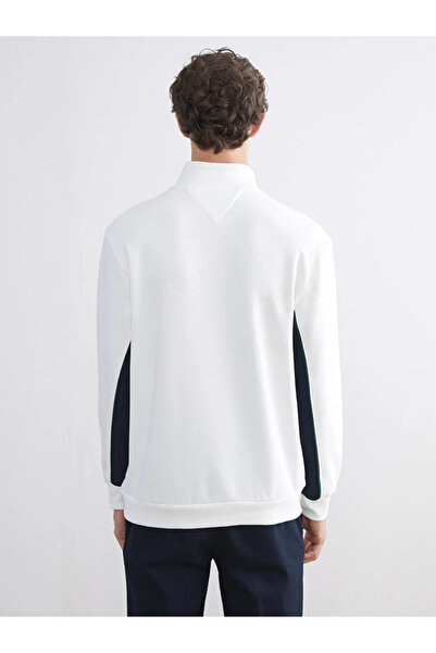 LC Waikiki Ανδρικό φούτερ με όρθιο γιακά με στάμπα