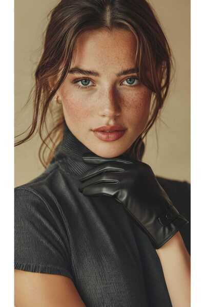 LAGRANZE Kadın Suni Deri Eldiven