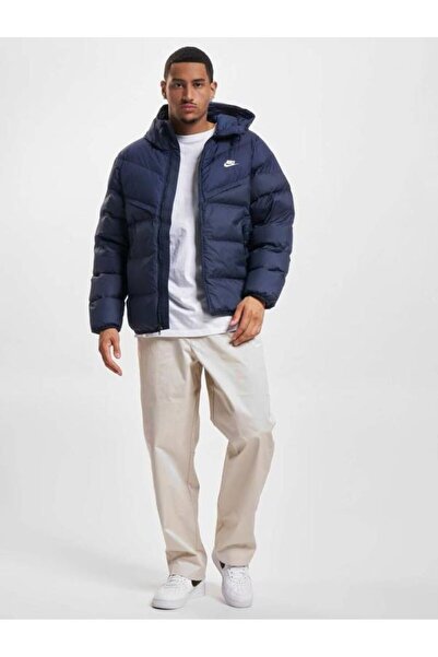 Nike Storm FIT Windrunner PrimaLoft Erkek Hafif Şişme Mont (Blue Sortswear