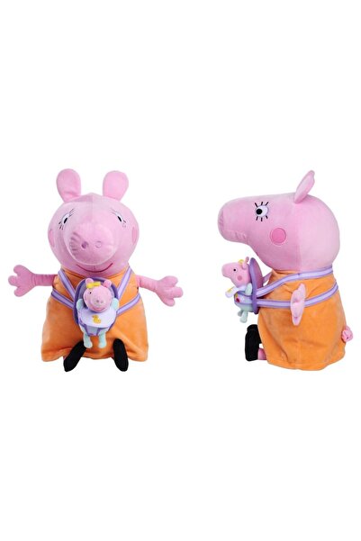 Simba Collectible plush toy, Simba, Mummy Pig, 33 cm, multicolor