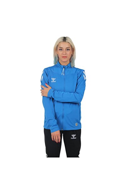 hummel Oregon Saks Mavi Kamp Eşofman Üstü