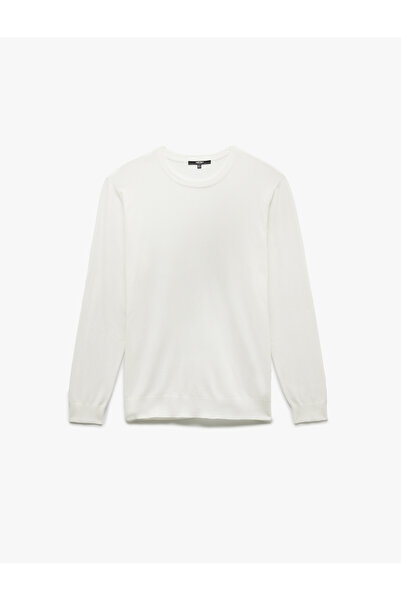 Koton Long Sleeve Crew Neck Basic Knitwear Sweater