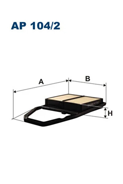 Filtron Filtru Aer Honda Civic Vii Limuzina (es, Et) 2000-2005 Benzina