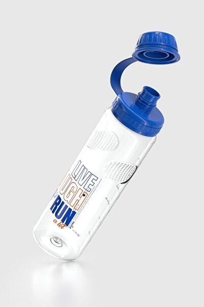 Renga Aegean Script Patterned 750 ml Tritan Flask 912067 Blue