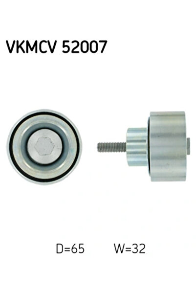 SKF Rola Ghidare/Conducere Curea Transmisie Daf Lf 45 Irisbus Citelis