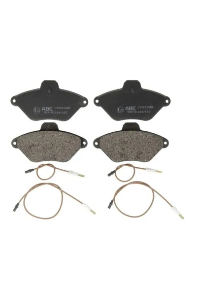 Abe Комплект спирачни накладки за преден мост, дискови спирачки Citroen Xantia