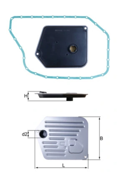 KNECHT Filtru Hidraulic Cutie De Viteze Automata Audi A6 C5/A6 C6/A8 D2