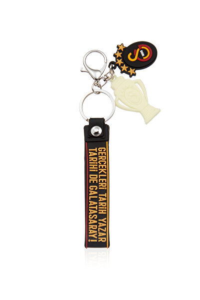 GSStore Galatasaray 5 Yıldız+Reflektör Kupa Charm Anahtarlık U251415