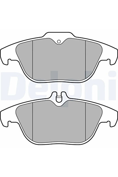 DELPHİ Комплект спирачни накладки за дискови спирачки Mercedes-Benz C-класа/E...