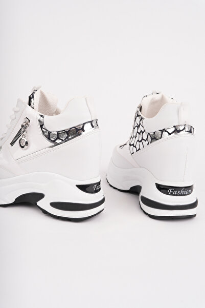 Madam Tarz Arthur Leopard Detail Hidden Heel Sports