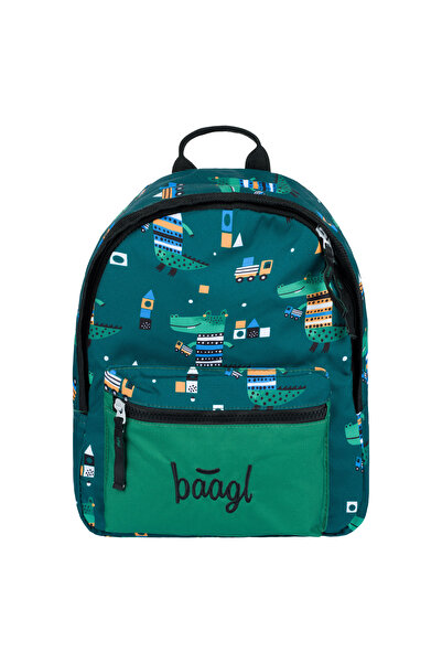 Baagl Preschool backpack Crocodile