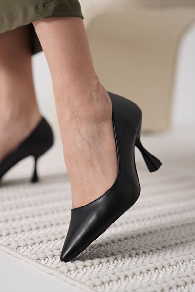 TRENDELLA Monica Matte Black Women's Stiletto