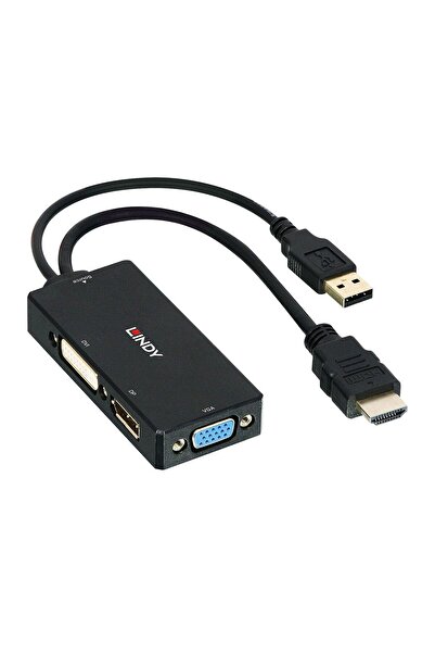 Other Lindy HDMI to DisplayPort, DVI and VGA Converter, 38182