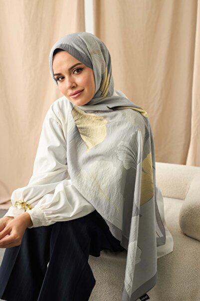 QASSA SHAL Modal Shawl Frezya Silver Gray