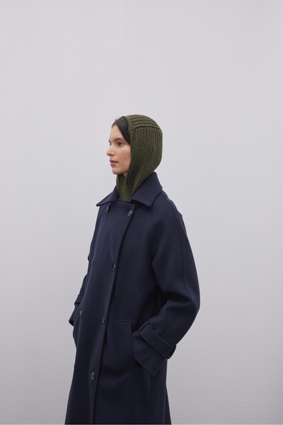 Fahhar Rubber Braided Balaclava Headgear Khaki