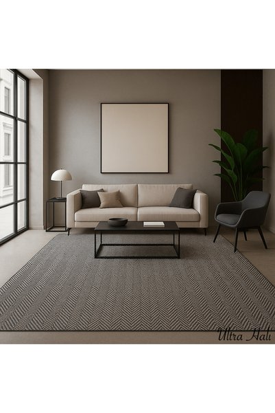 ULTRA HALI Simple Sisal Serisi Leke Tutmaz Yıkanabilir Özel Ölçüye Uygun Sisa...