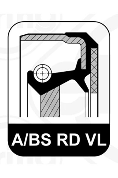 ELRING Семеринг на коляновия вал Volvo 7500/8500/8700