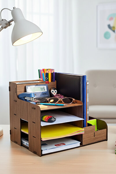 Simux منظم متعدد الأغراض لسطح المكتب من Boxy A4، حامل أقلام لسطح المكتب