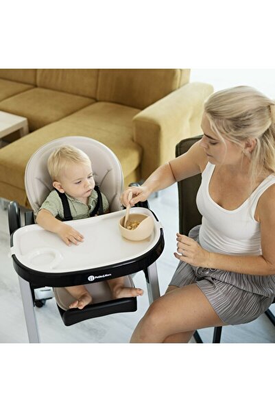 Petite&Mars High chair, Petite&Mars, Tasty, Multifunctional, Up to 15 kg, With wheels, Jasmine Honey