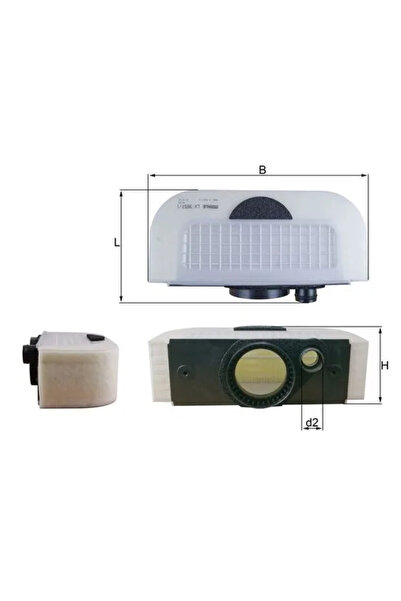 MAHLE Filtru Aer Bentley Bentayga