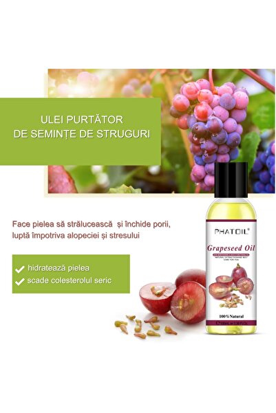 OEM Grapeseed Oil (Carrier), Cold-Pressed, 100% , 100 ml