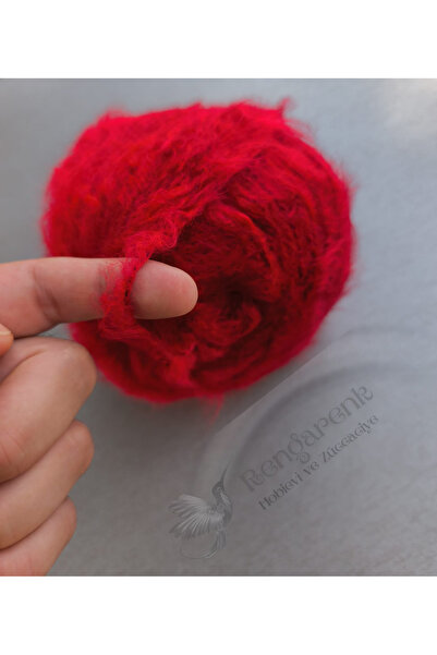 RENGARENK Keçi Moher Yün İp 80 Gram (1 Adet)