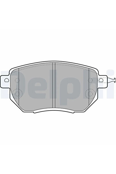 DELPHİ Комплект накладки за дискови спирачки Infiniti Fx/G Coupe/G Sedan Niss...