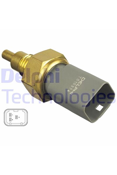 DELPHİ Hararet Müşürü 3 Fişli Alfa Romeo 145 146 156 166 Gtv Spider Fıat Brav...