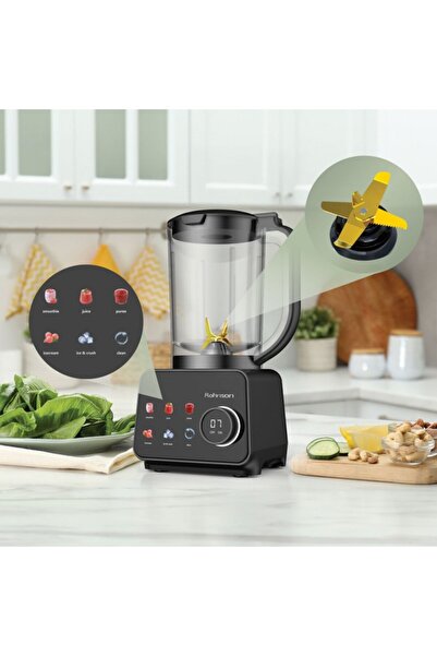 ROHNSON Blender de masă R5345 2 în 1, 1800 W, 1,75 L + 600 ml