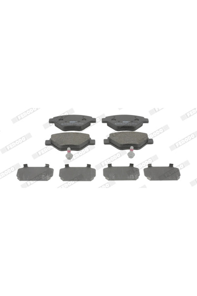 FERODO Brake Pad Set Disc Brake Renault Megane 2
